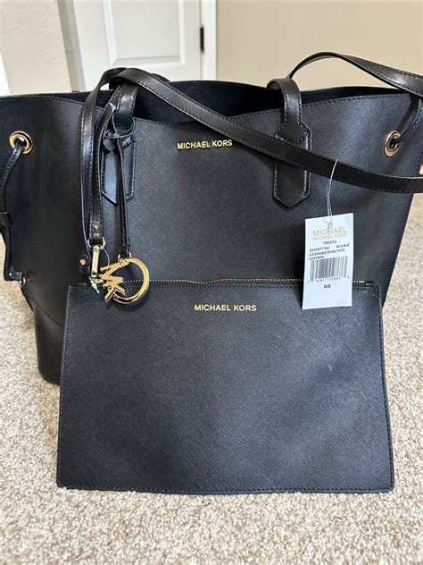 Michael Kors Trista Large Drawstring Tote Bag 